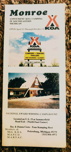 Petersburg KOA - Brochure (newer photo)